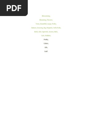 Concrete Poem