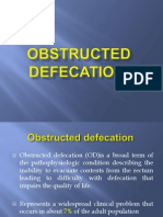 Obstructed Defecation