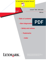 Lexmark x543 x544 Series Service Manual Pages