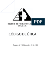 Codigoetica Colegio de Fonoaudiologos