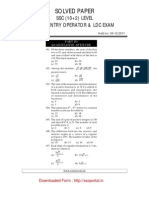 Dowload CHSL Solved Exam Quantitative Aptitude Held 04.12.2011 1st Sitting WWWW - Sscportal.in