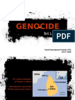 Genocide- Sri Lanka