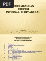 Download Perkembangan Profesi Internal Audit Abad 21 by Agustina Dwi SN138640679 doc pdf