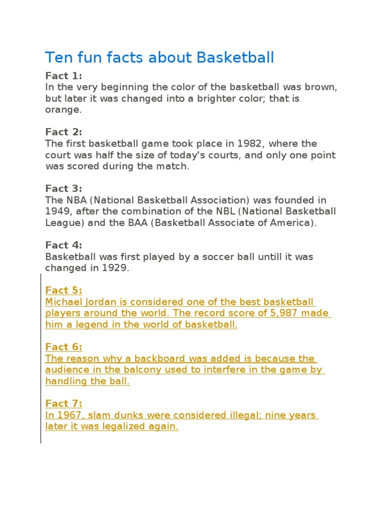 Basketball Facts Basketball Positions Sports Rules And Regulations