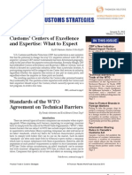 Standards of the WTO Agreement on Technical Barriers