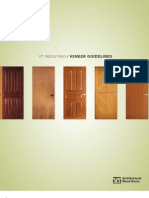 VT Industries Architectural Wood Doors Veneer Guidelines Brochure