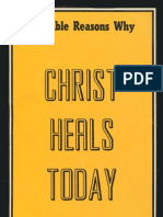 30 Bible Reasons Why Christ Heals Today - Gordon Lindsay