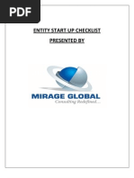 Entity Start-Up Checklist