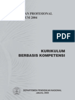 Kurikulum Berbasis Kompetensi