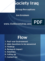 Inter-Group Perceptions Jon Gresham
