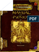 D&D 3.0 - Manual de Psiónica