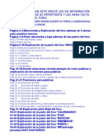 Explicacion de Todo El Foro (INDICE) (Corregido)