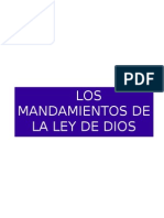 Los Mandamientos de La Ley de Dios