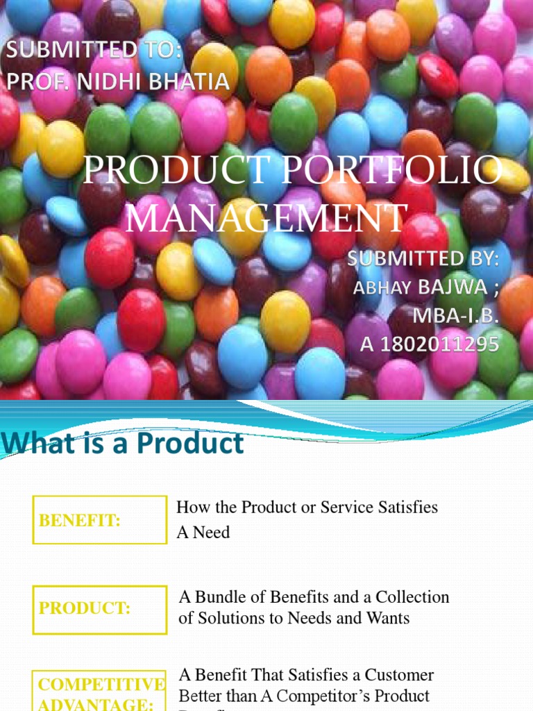 Product Portfolio Management PDF New Product Development Marketing