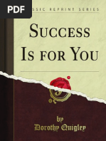 Success is for You 