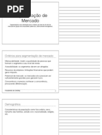 Parte 2 Segmentação de Mercado