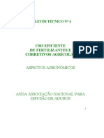 Boletim ANDA 04_Uso Efici-Nte de Fertilizantes e Corretivos