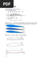 Wing and Airfoil Design Parameters | PDF | Wing | Airfoil