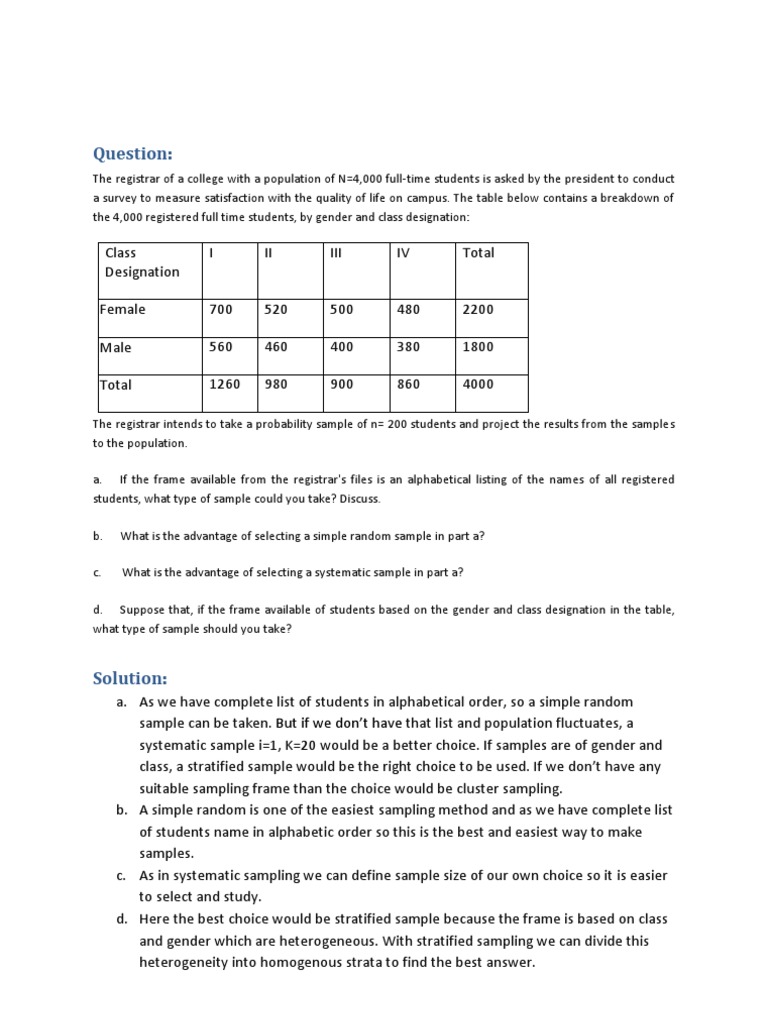 Statistics Question