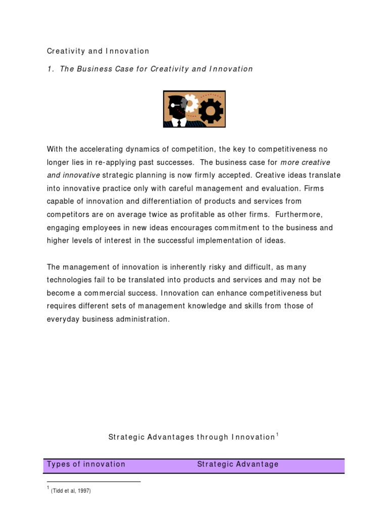 Business Innovation and Creativity Insights | PDF | Innovation | Creativity