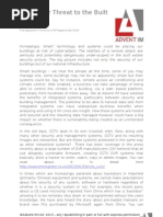 Download Cyber Threat to Built Estate  by Advent IM SN138706836 doc pdf