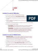 Installation and Registration: Installation Procedure For FREE Edition