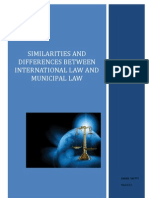 Download Similarities  Differences Between International Law  Municipal Law by Chetan Thaker SN138716949 doc pdf