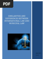 Download Similarities  Differences Between International Law  Municipal Law by Chetan Thaker SN138716949 doc pdf