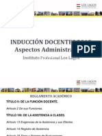 Presentación Induccíon Docentes 2013 - Aspectos Administrativos