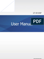User Manual: GT-I9105P