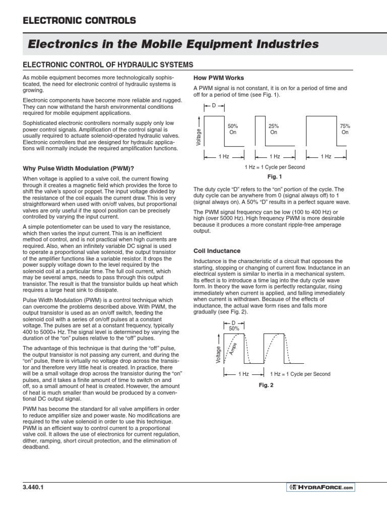 Electronics in The Mobile Equipment Industries: Electronic Controls | PDF