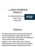 Tumbuh Kembang Remaja