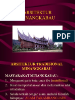 Arsitektur Tradisional Minangkabau