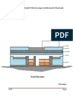 Residential Villa Architectural & Structural Drawings Set