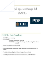 National spot exchange ltd (NSEL) brief outline and arbitrage opportunities