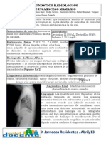 Poster. Caso Clinico Diagnostico Radiologico de Absceso Mamario