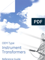 OEM Type Instrument Transformers Reference Guide