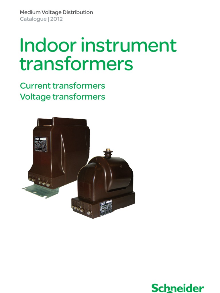 Schneider CTs Catalog Transformer Electric Current