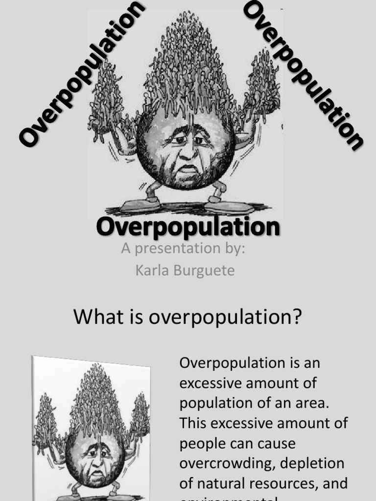 Effects Of Overpopulation Cartoon
