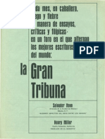 La Gran Tribuna. Caballero Abril 1966.