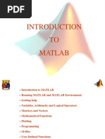 Matlab An Introduction Lecture One