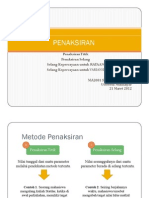 Penaksiran Titik Dan Selang