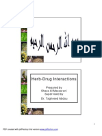 Herb Drug Interaction