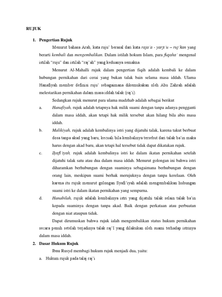 RUJUK | PDF