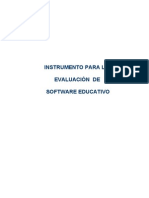 Instrumento para Evaluar Software Educativo