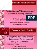 Anemia in Clinical Practice