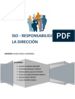 Iso Responsabilidad de La Dirección PDF