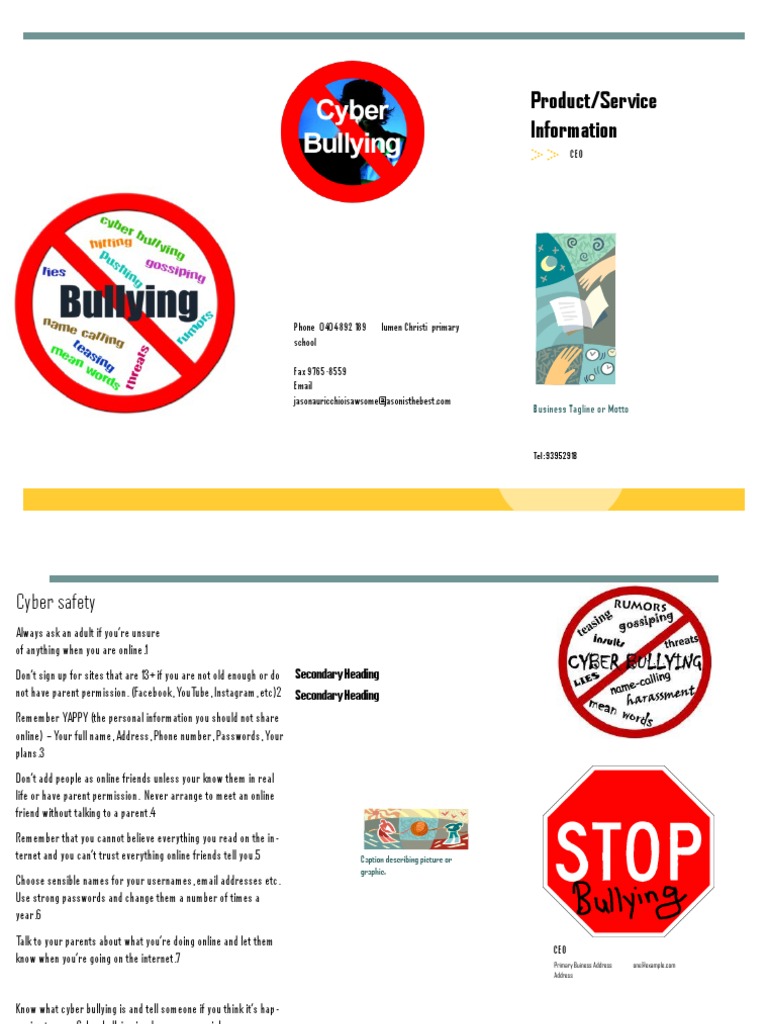 Cyber Safety Tips for Kids | PDF