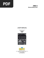 User Manual: Dimmer/Relay Pack