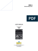 User Manual: Dimmer/Relay Pack